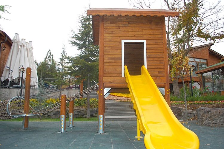 Kayseri Büyük Şehir Belediyesi Agac Evli Alcak İp Parkuru 3