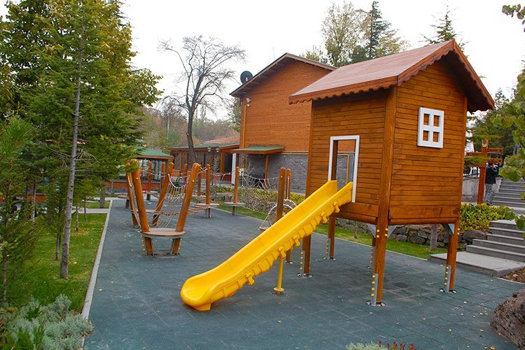 Kayseri Büyük Şehir Belediyesi Agac Evli Alcak İp Parkuru 2