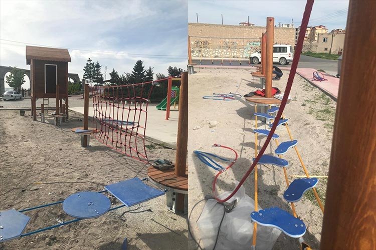 Nigde Bor Belediyesi Agac Evli Alcak ip Parkuru 2