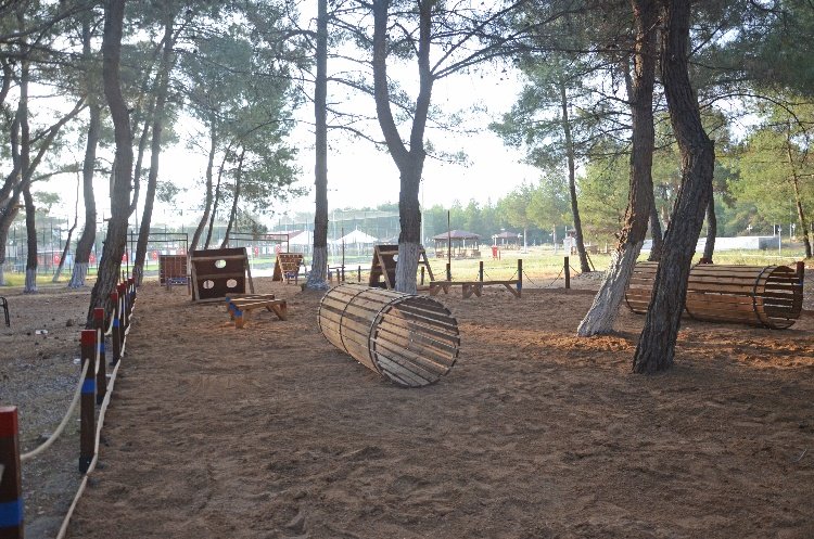 Antalya Gençlik Spor İl Müdürlüğü Duacı Gençlik Kampı Survivor Parkuru ve Paintball Saha Kurulumu 11