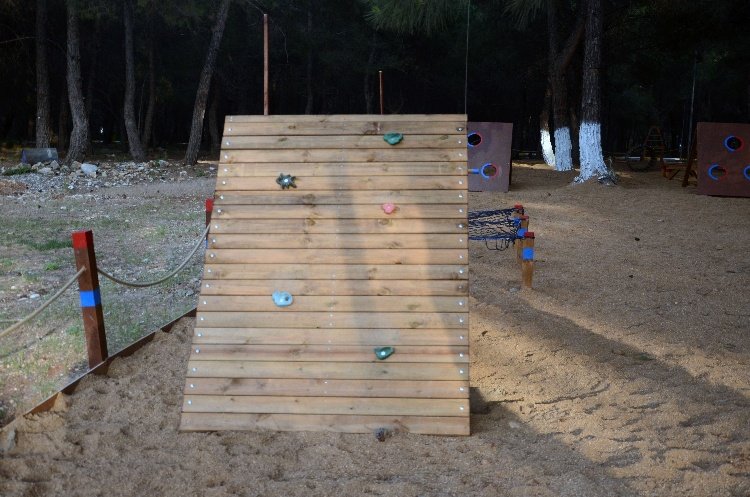 Antalya Gençlik Spor İl Müdürlüğü Duacı Gençlik Kampı Survivor Parkuru ve Paintball Saha Kurulumu 2