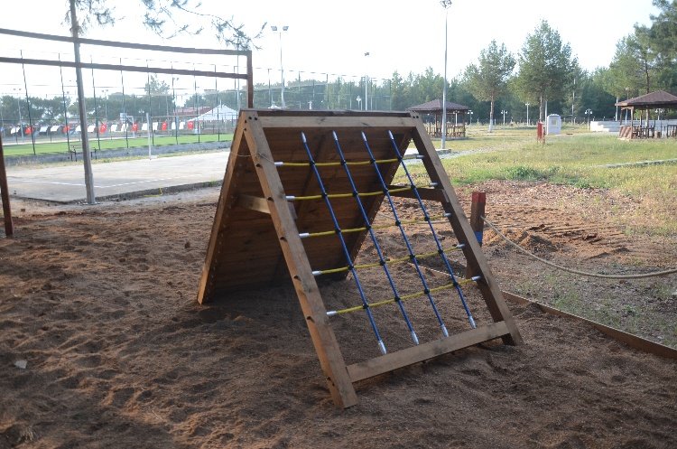Antalya Gençlik Spor İl Müdürlüğü Duacı Gençlik Kampı Survivor Parkuru ve Paintball Saha Kurulumu 15