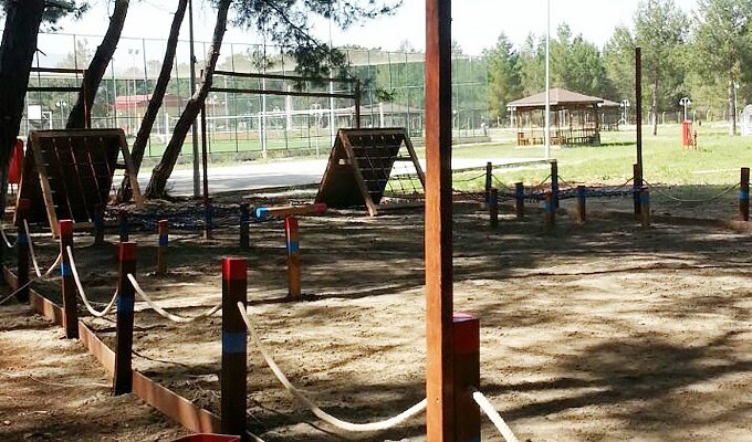 Antalya Gençlik Spor İl Müdürlüğü Duacı Gençlik Kampı Survivor Parkuru ve Paintball Saha Kurulumu 12