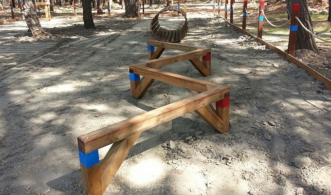 Antalya Gençlik Spor İl Müdürlüğü Duacı Gençlik Kampı Survivor Parkuru ve Paintball Saha Kurulumu 7