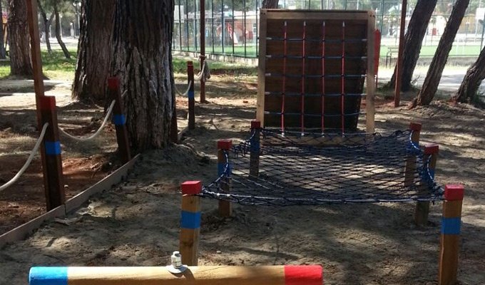 Antalya Gençlik Spor İl Müdürlüğü Duacı Gençlik Kampı Survivor Parkuru ve Paintball Saha Kurulumu 5