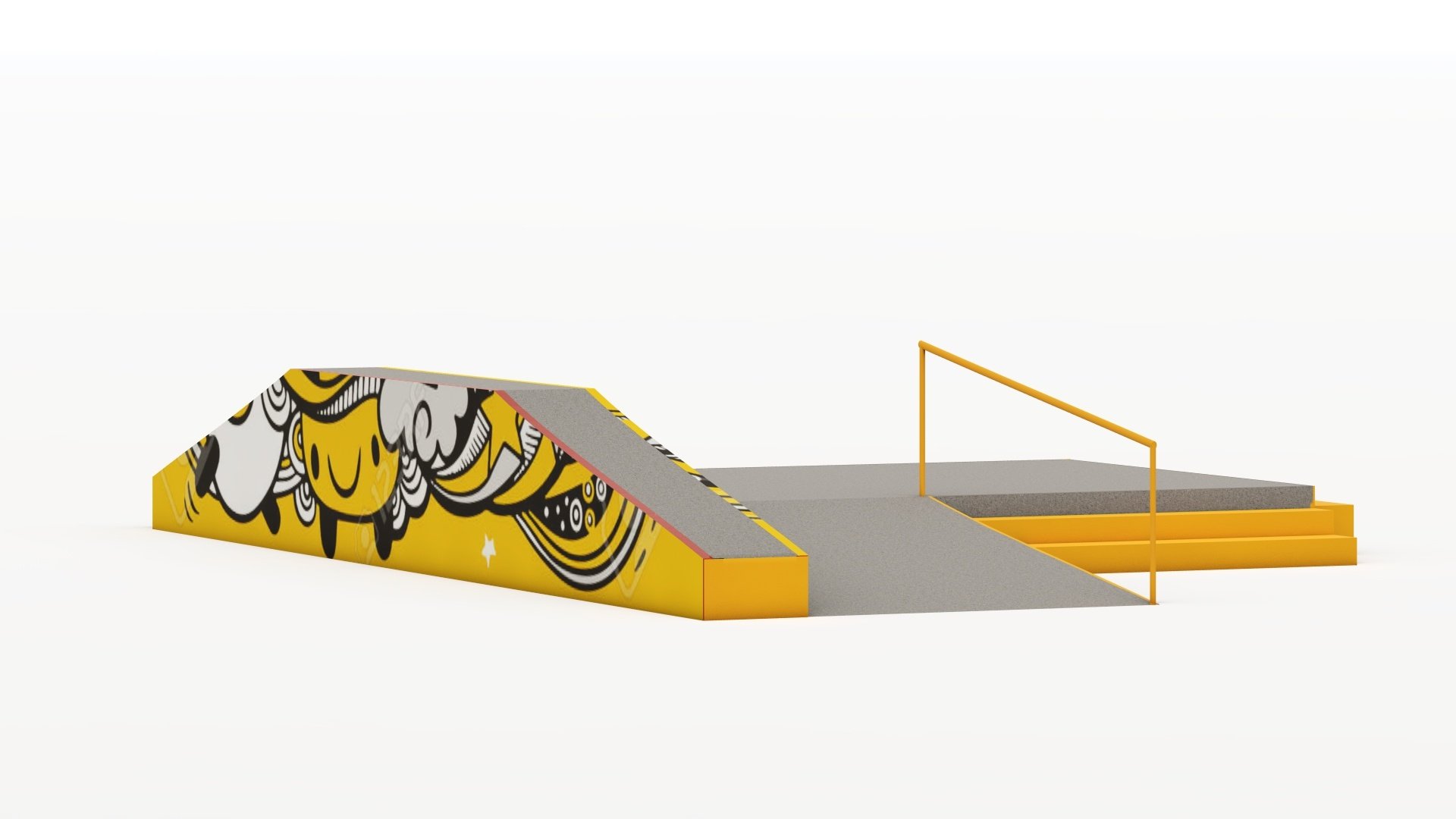 SP-3 | Beton Skatepark Modülü