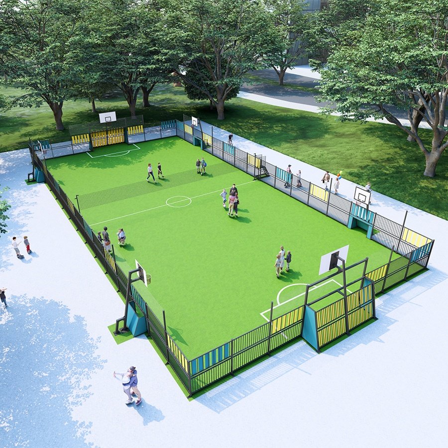 çok amaçlı sahalar