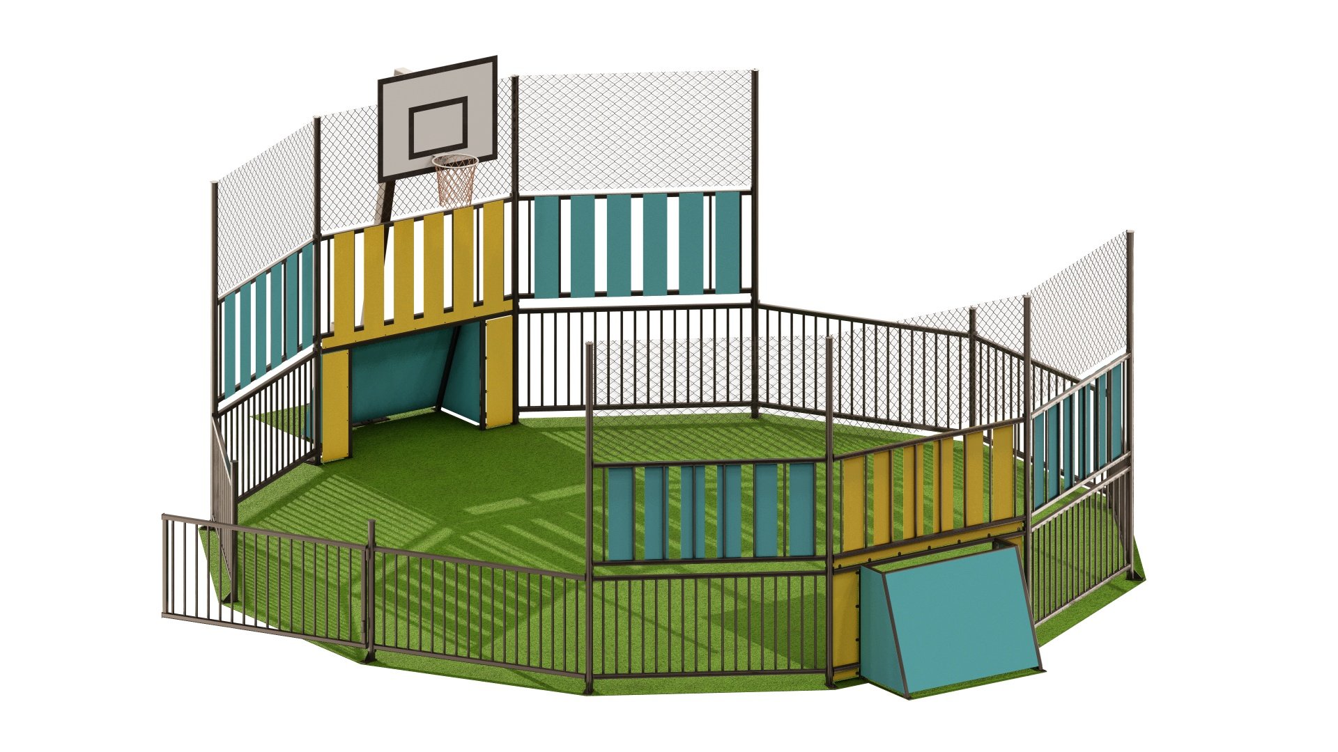 çok amaçlı spor sahası