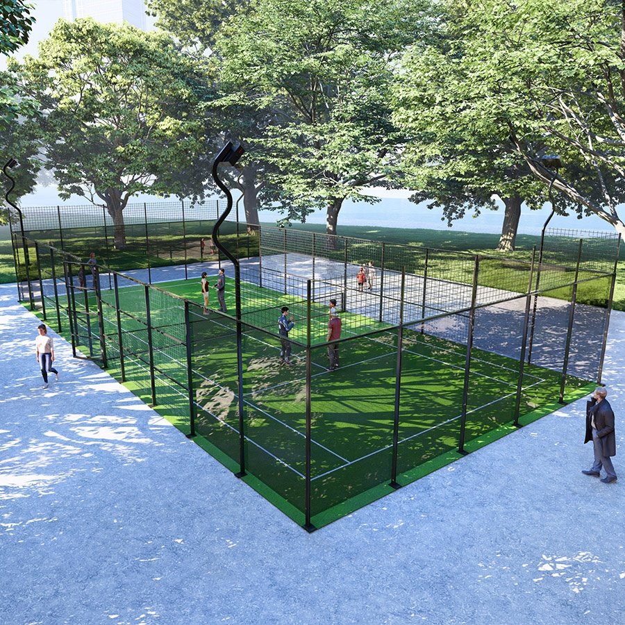 çok fonksiyonlu spor sahası