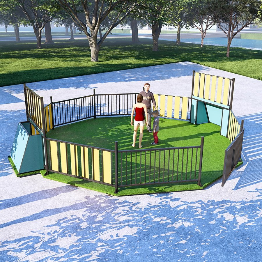 çok fonksiyonlu spor sahası