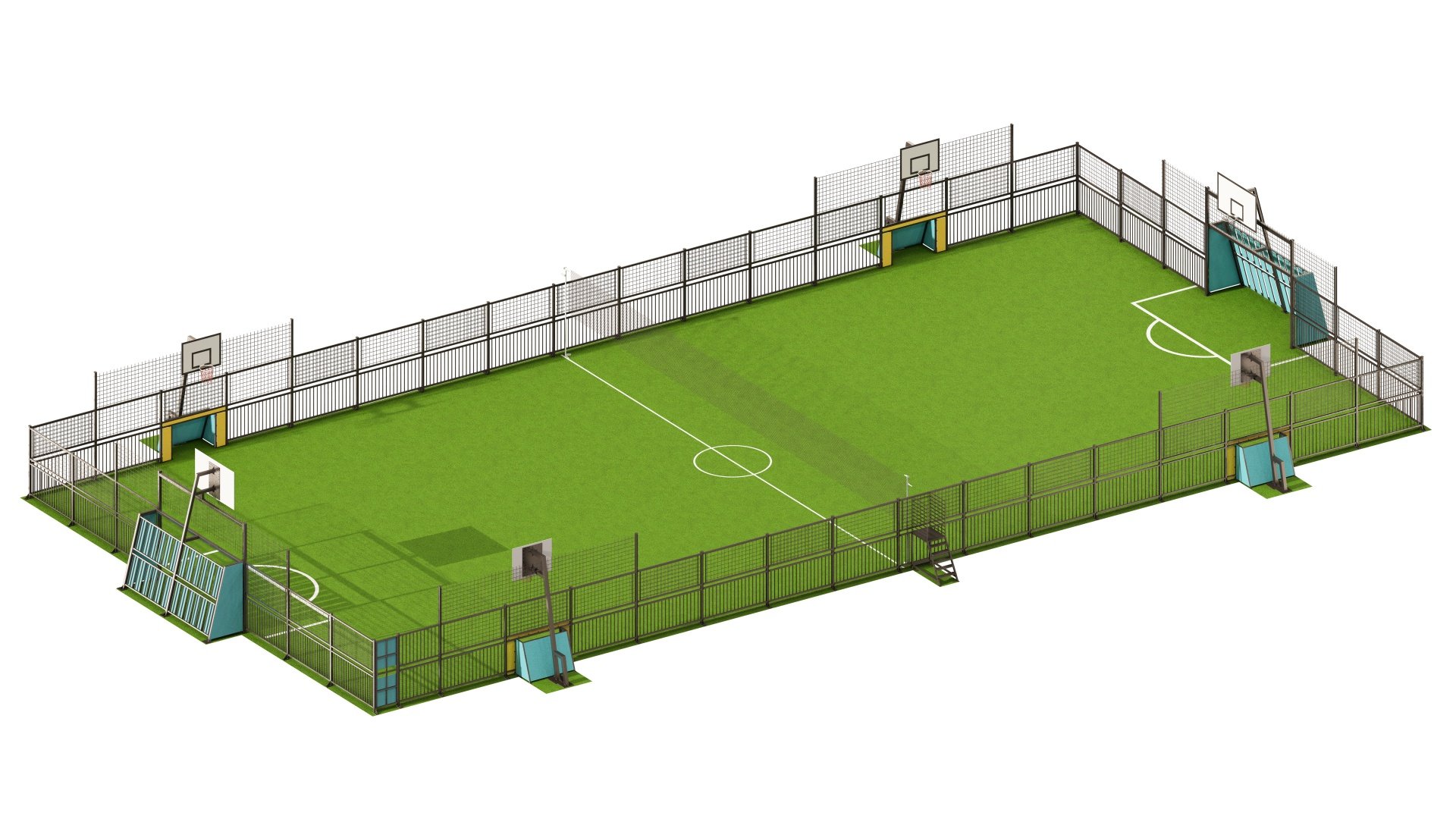 çok amaçlı spor sahası