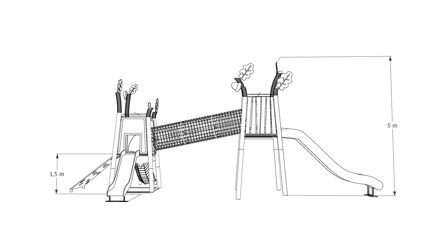 oyun parkı teknik çizim