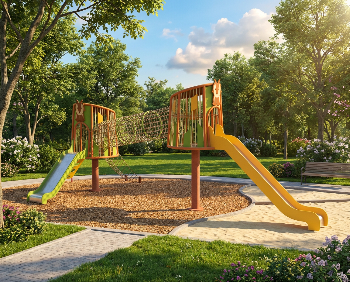 oyun parkı teknik çizim