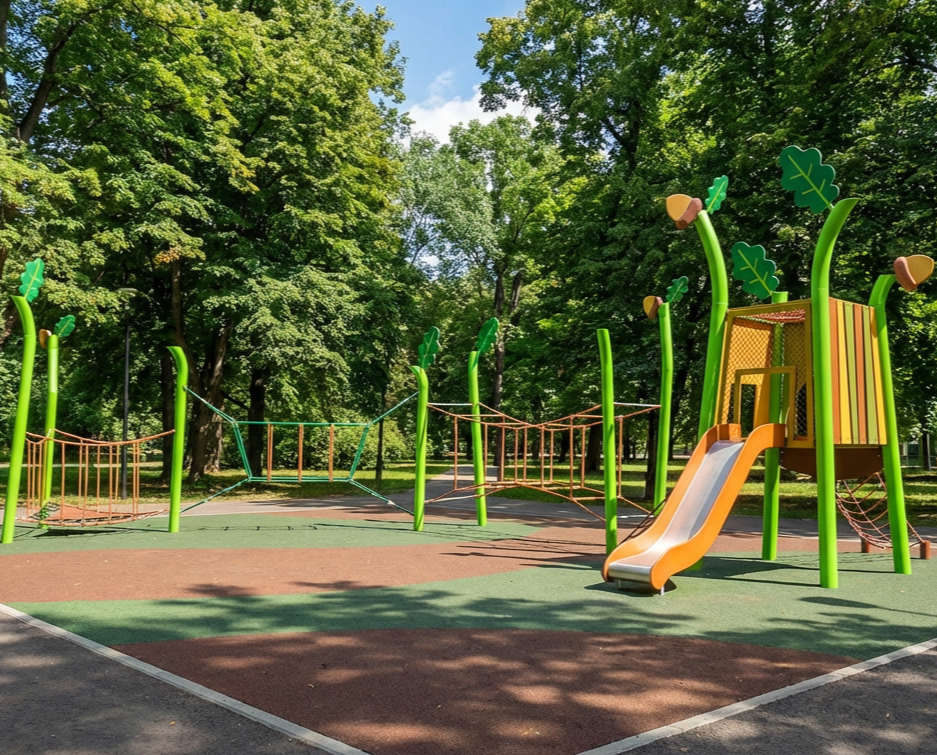 oyun parkı teknik çizim