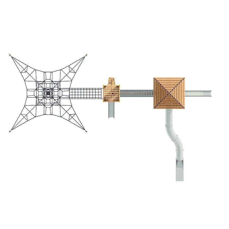 robinia ahşap oyun alanı