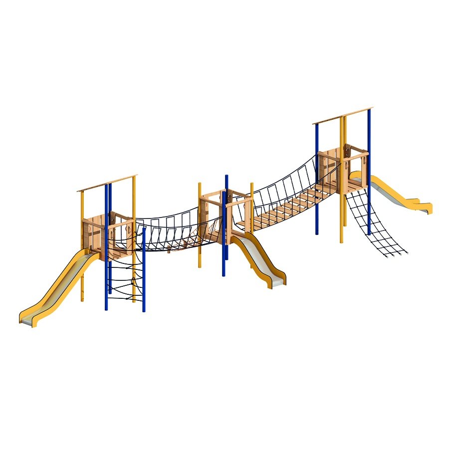 robinia ahşap oyun alanı