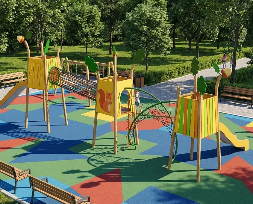 oyun parkı teknik çizim