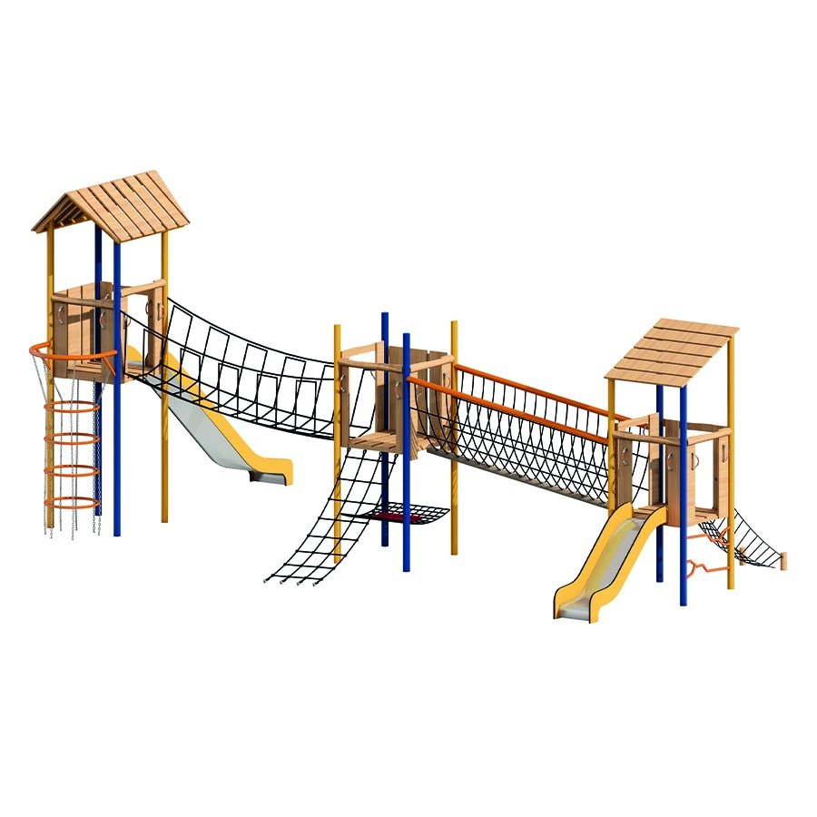 robinia ahşap oyun alanı