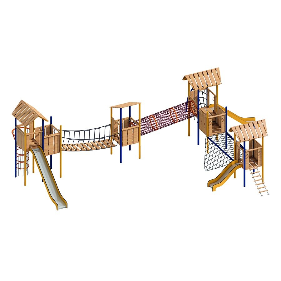 robinia ahşap oyun alanı