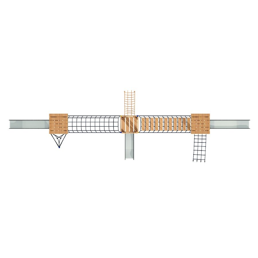 robinia ahşap oyun alanı