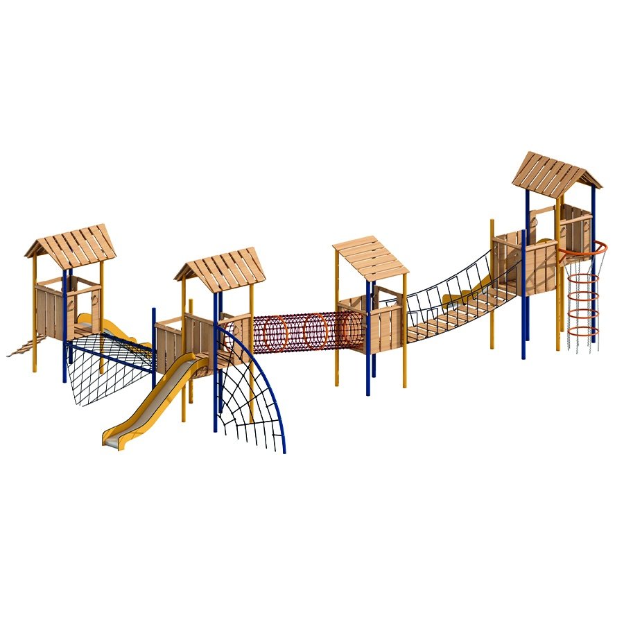 robinia ahşap oyun alanı