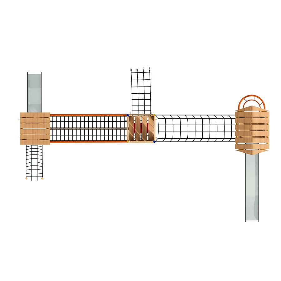 robinia ahşap oyun alanı