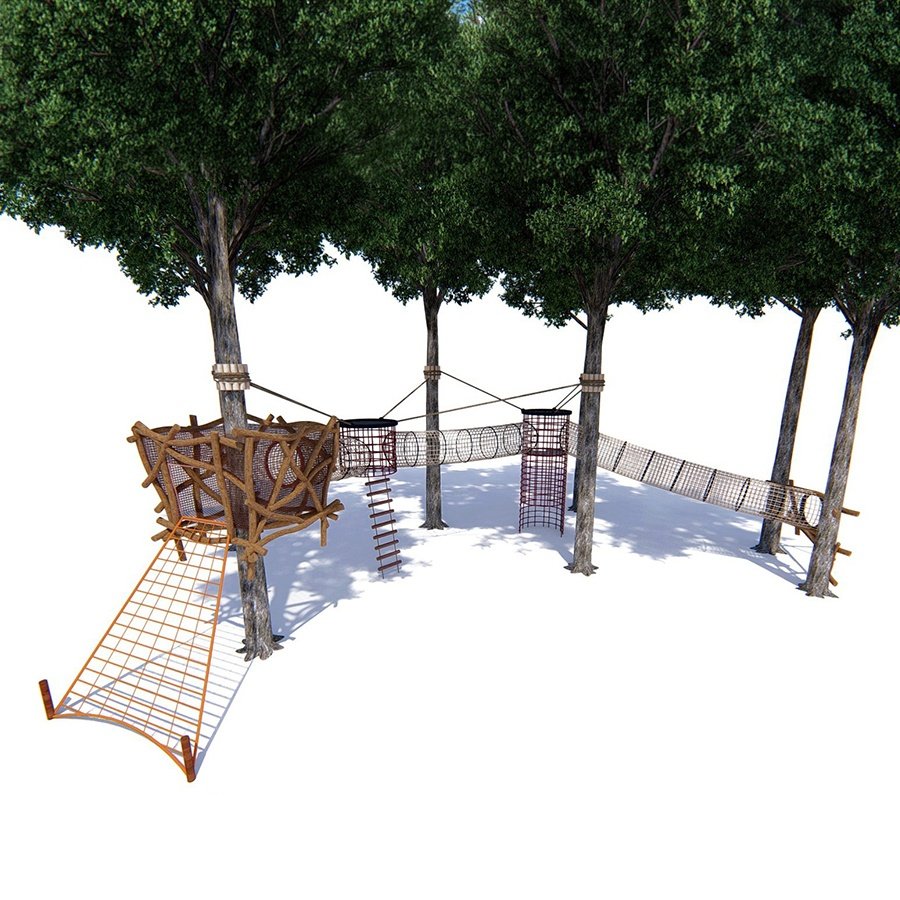 altıgen macera parkuru