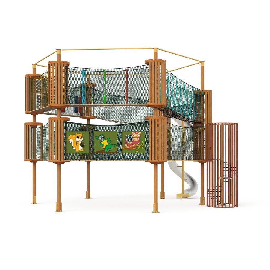 altıgen macera parkuru