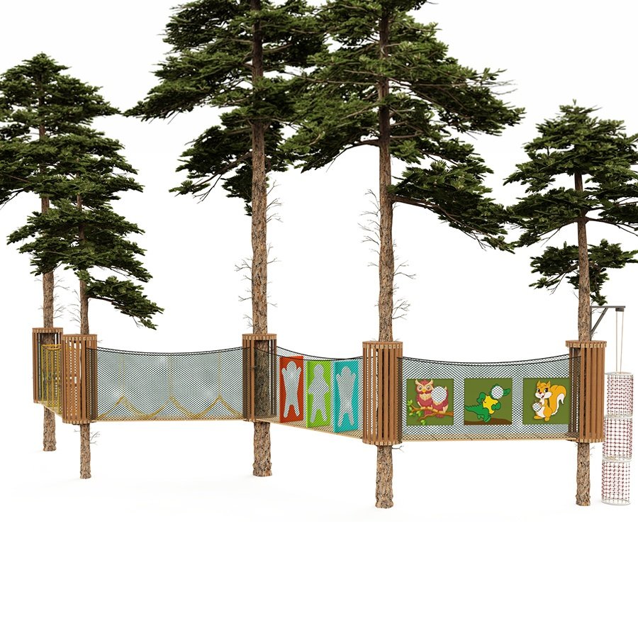 altıgen macera parkuru