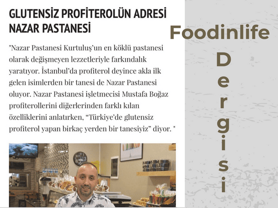 Glutensiz Profiterolün Adresi
