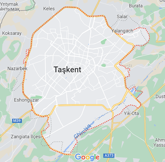 Taşkent Harita