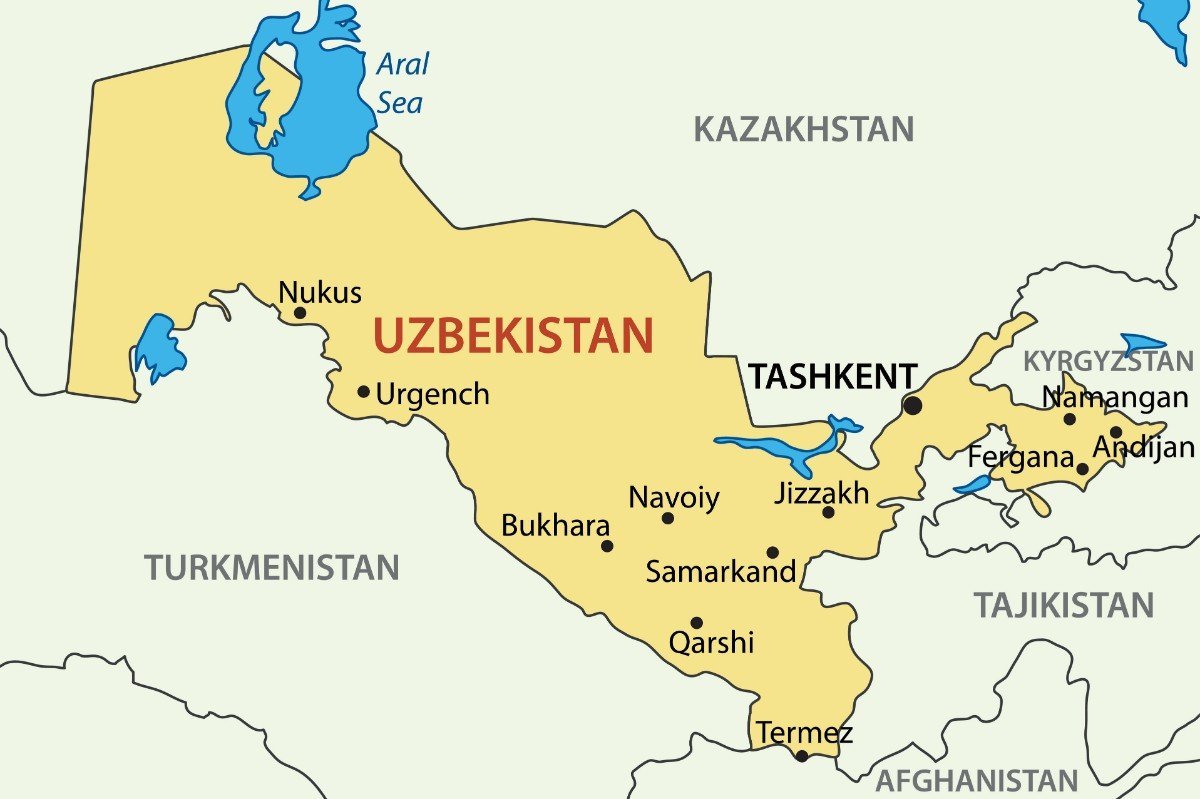 Harita1 Uzbekistan