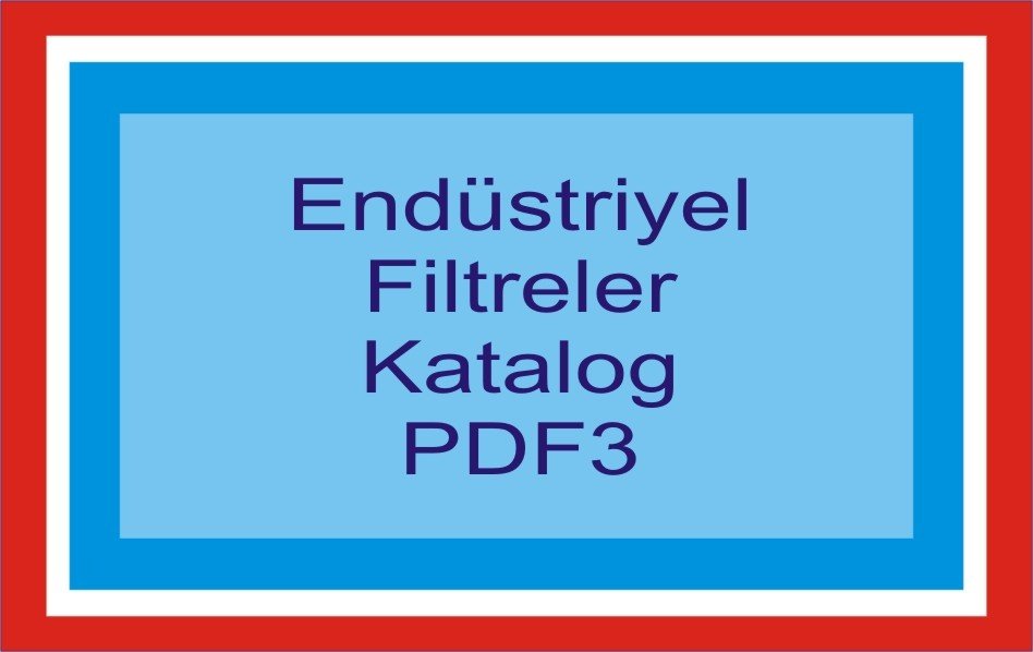Endüstriyel Filtreler Katalog 3