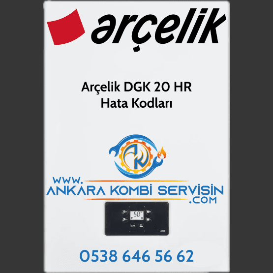 Arçelik DGK 20 HR Hata Kodları