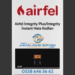 Airfel İntegrity Plus/İntegrity İnstant Hata Kodları