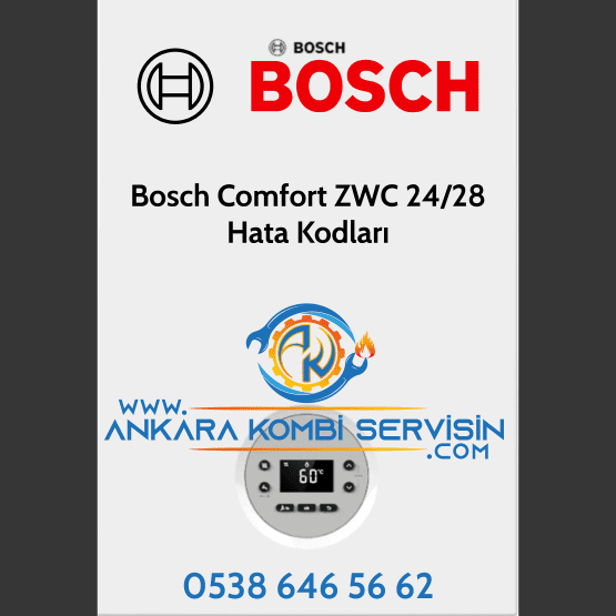Bosch Comfort ZWC 24/28 Hata Kodları