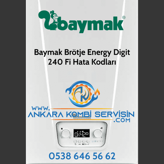 Baymak Brötje Energy Digit 240 Fi Hata Kodları