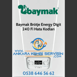 Baymak Brötje Energy Digit 240 Fi Hata Kodları