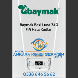 Baymak Baxi Luna 240 Fi/i Hata Kodları