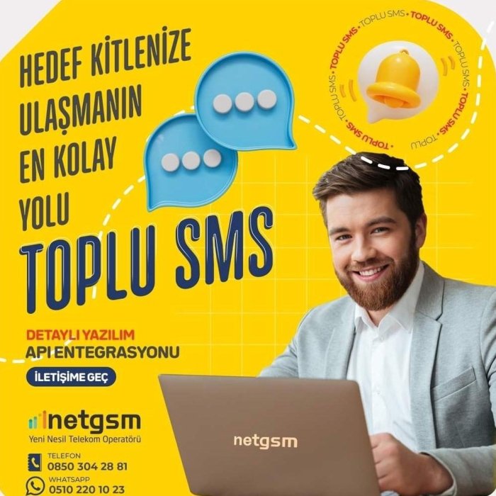 NETGSM-toplu sms