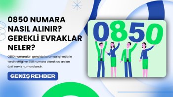 850'Lİ NUMARA NASIL ALINIR?