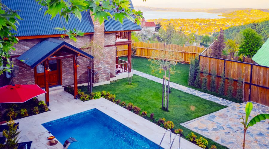 Sapanca Mahmudiye Resort Bungalov - Taş Ev