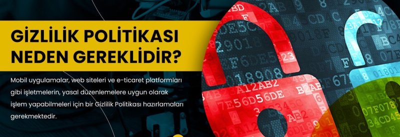 gizlilik politikası sayfası neden gerekli
