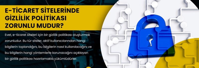 gizlilik politikası sayfası zorunlu mu
