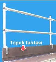 cephe iskeleleri topuk levhası