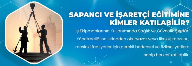 sapancı ve işaretçi eğitimlerine kimler katılabil