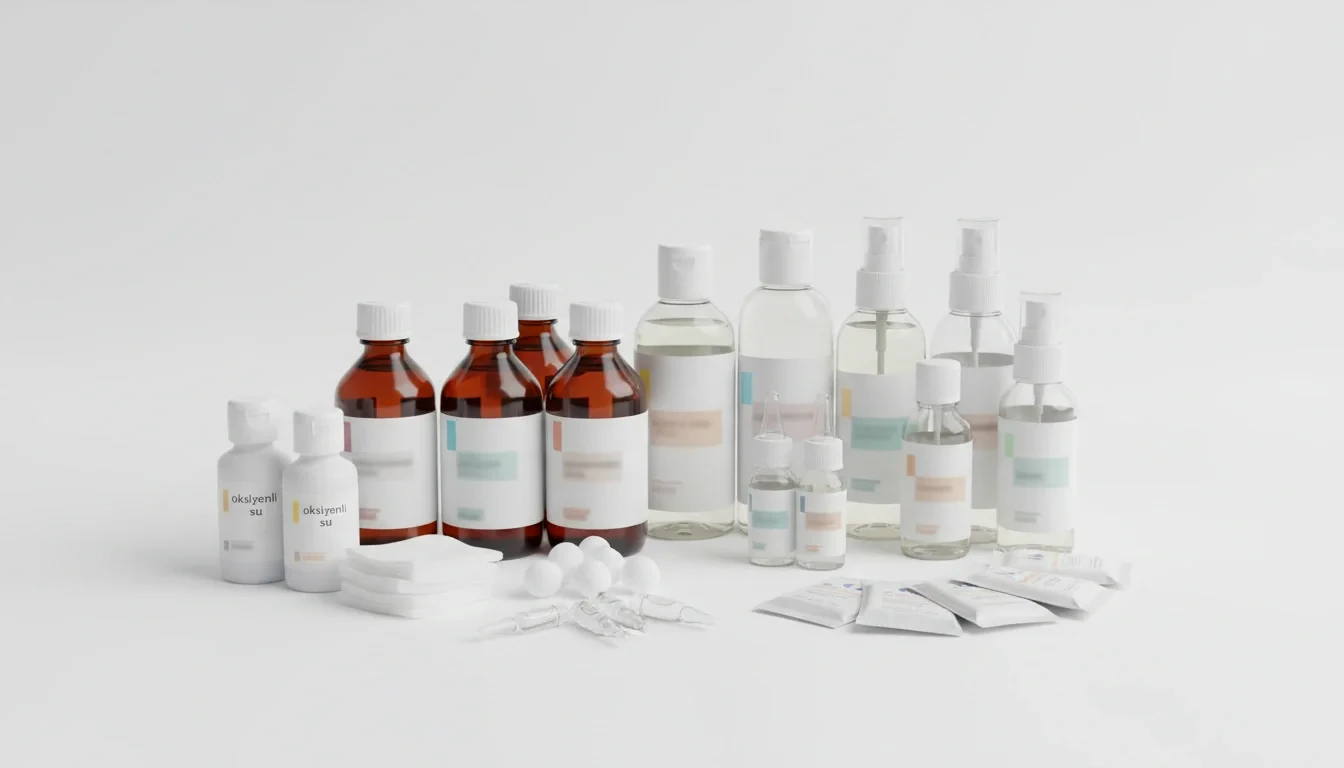 Ilk Yardım Çantaları-Antiseptik Ve Temizleyiciler