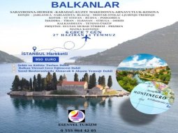 6 GECE 7 GÜN BALKAN TURU