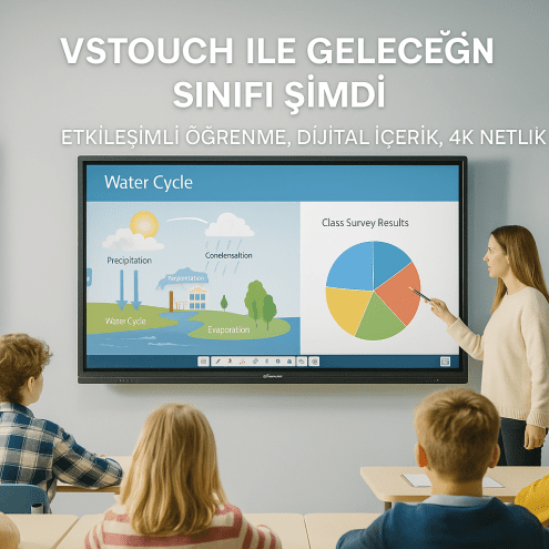 VSTouch Akıllı Tahta ile Sınıflarda Teknoloji Devrimi