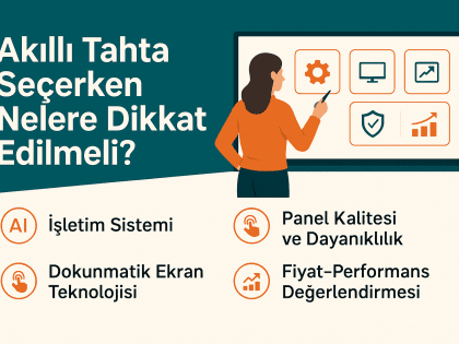 Akıllı Tahta Seçim Rehberi 2025: Android mi Windows mu? | VSTouch Karşılaştırması